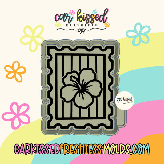 Hibiscus Stamp Silicone Mold