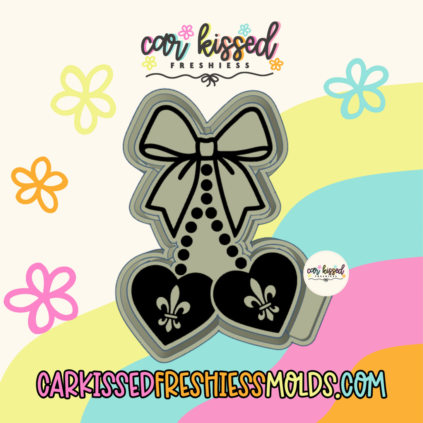 Mardi Gras Cherries Silicone Mold