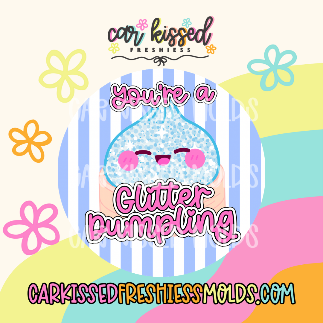 Glitter Dumpling Cardstock