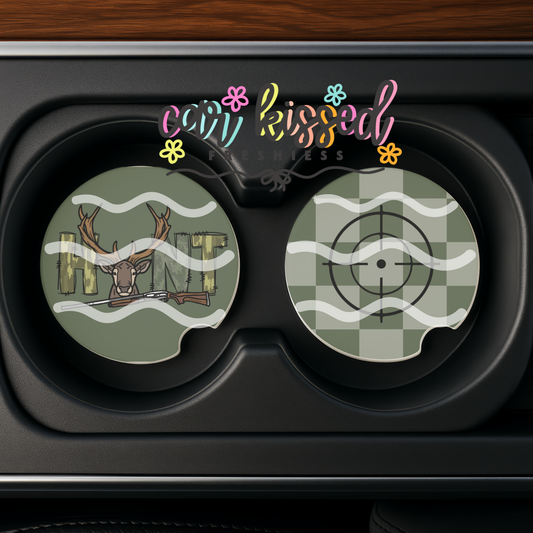 Hunting Car Coaster Set