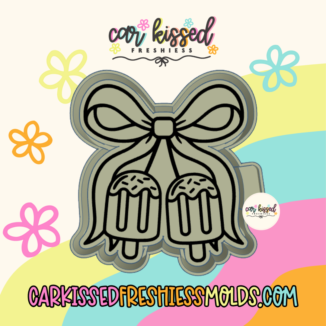 Popsicle Cherry Silicone Mold