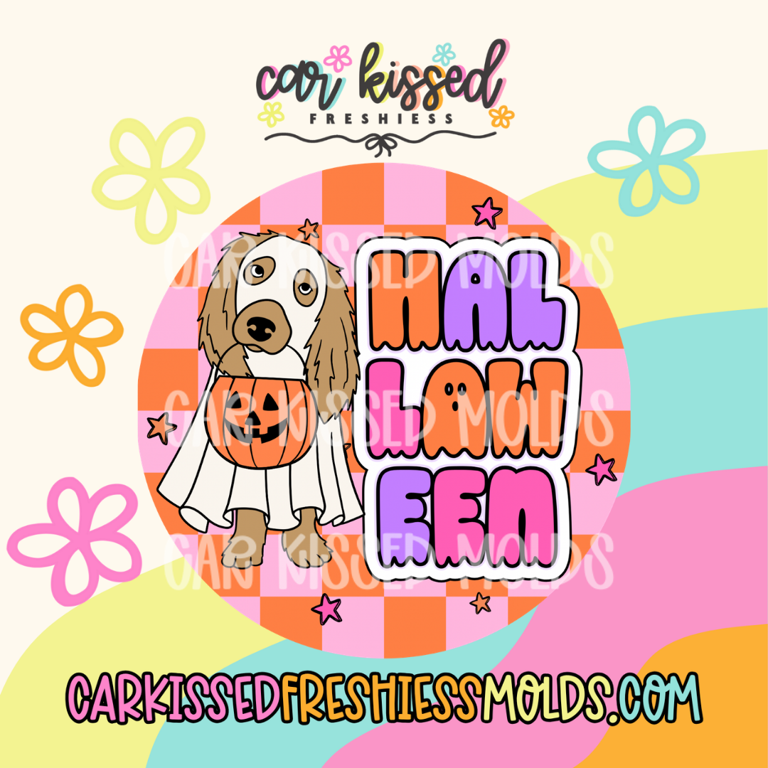 Halloween Dog Cardstock
