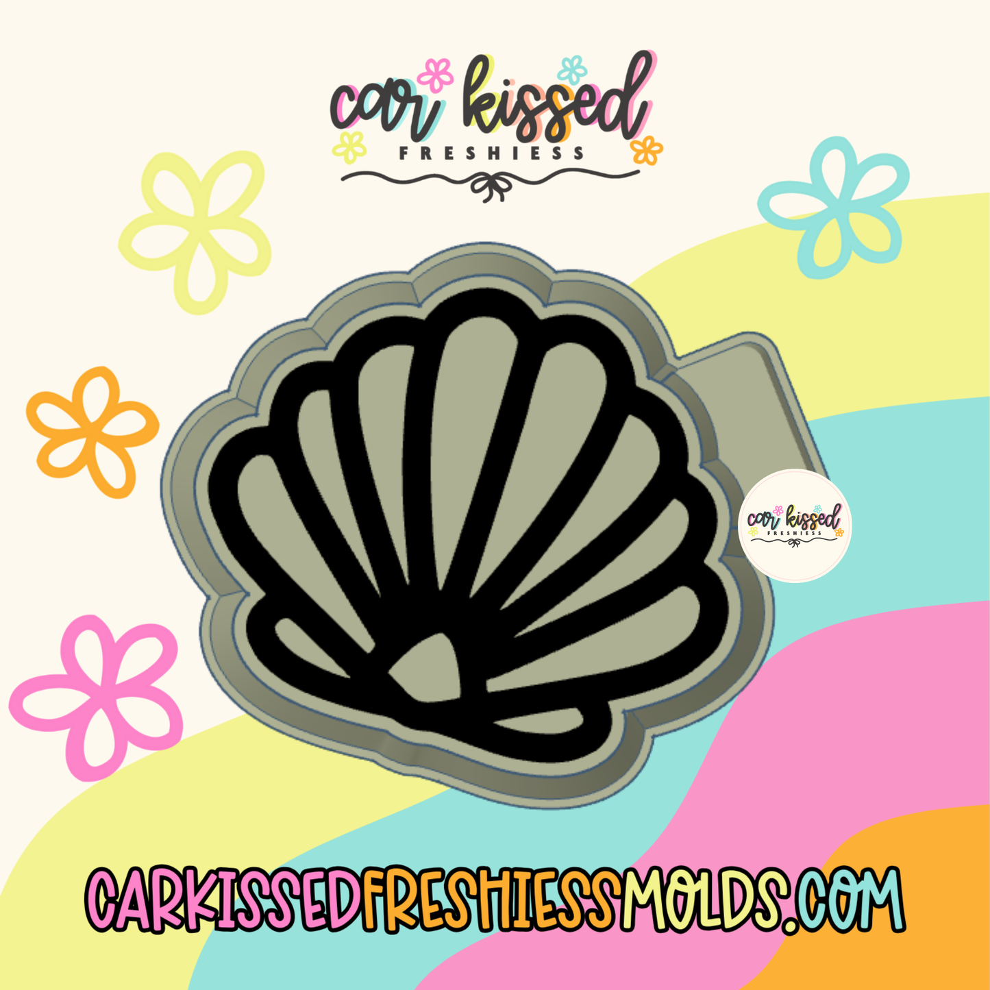 Simple SeaShell Silicone Mold