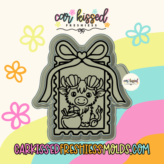 Summer Cow Stamp Silicone Mold
