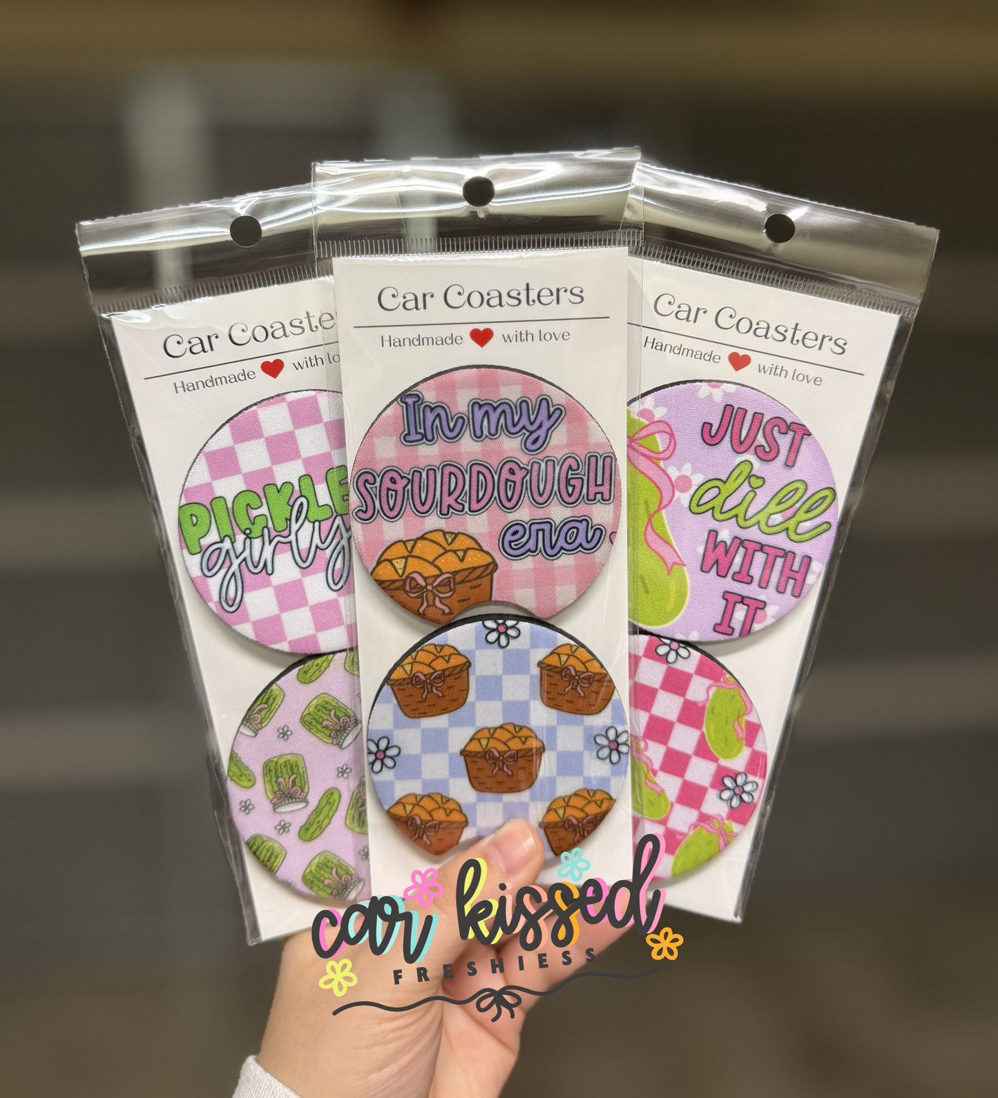 Wholesale Car Coasters 25 Sets Random Mix