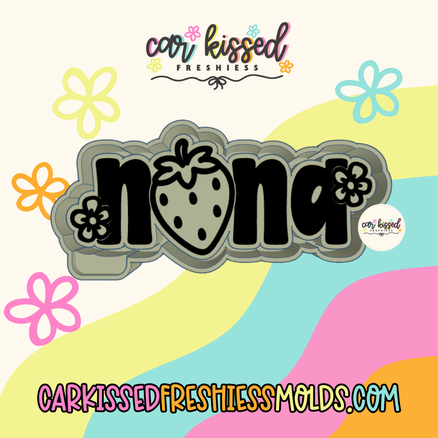 Strawberry Nana Silicone Mold