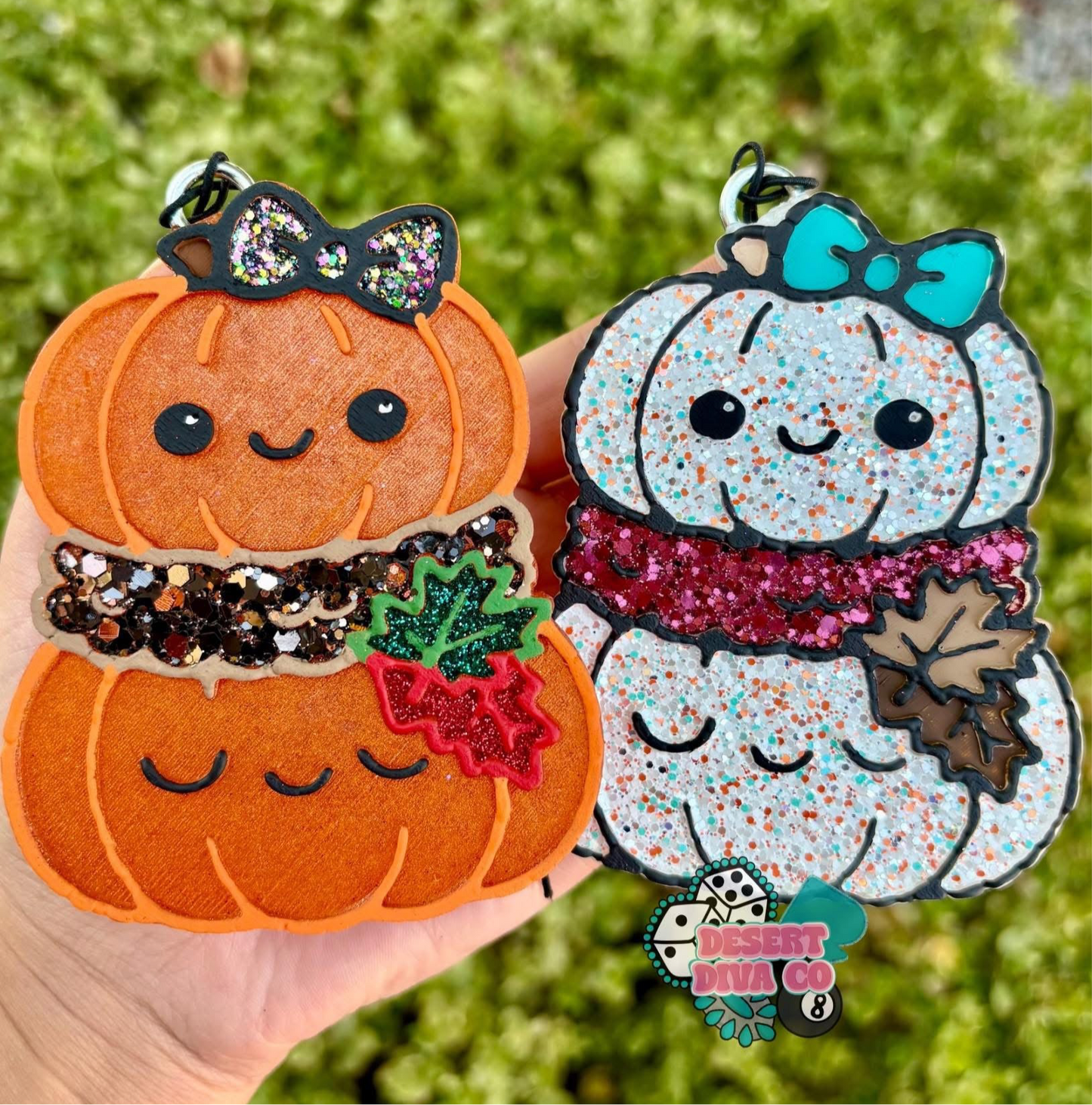 Fall Pumpkin Stack Silicone Mold