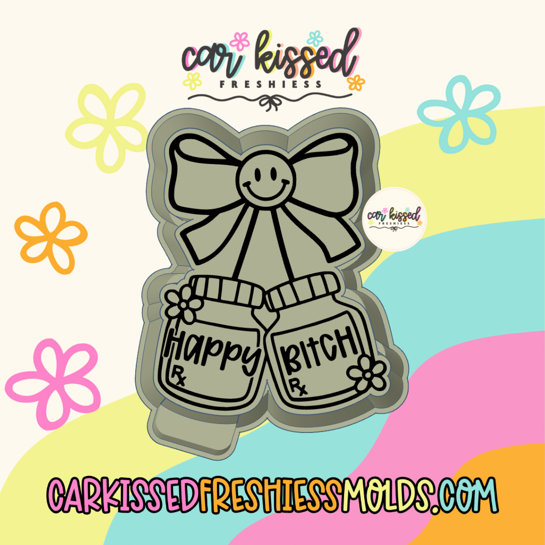 Happy Bitch Med Cherries Silicone Mold