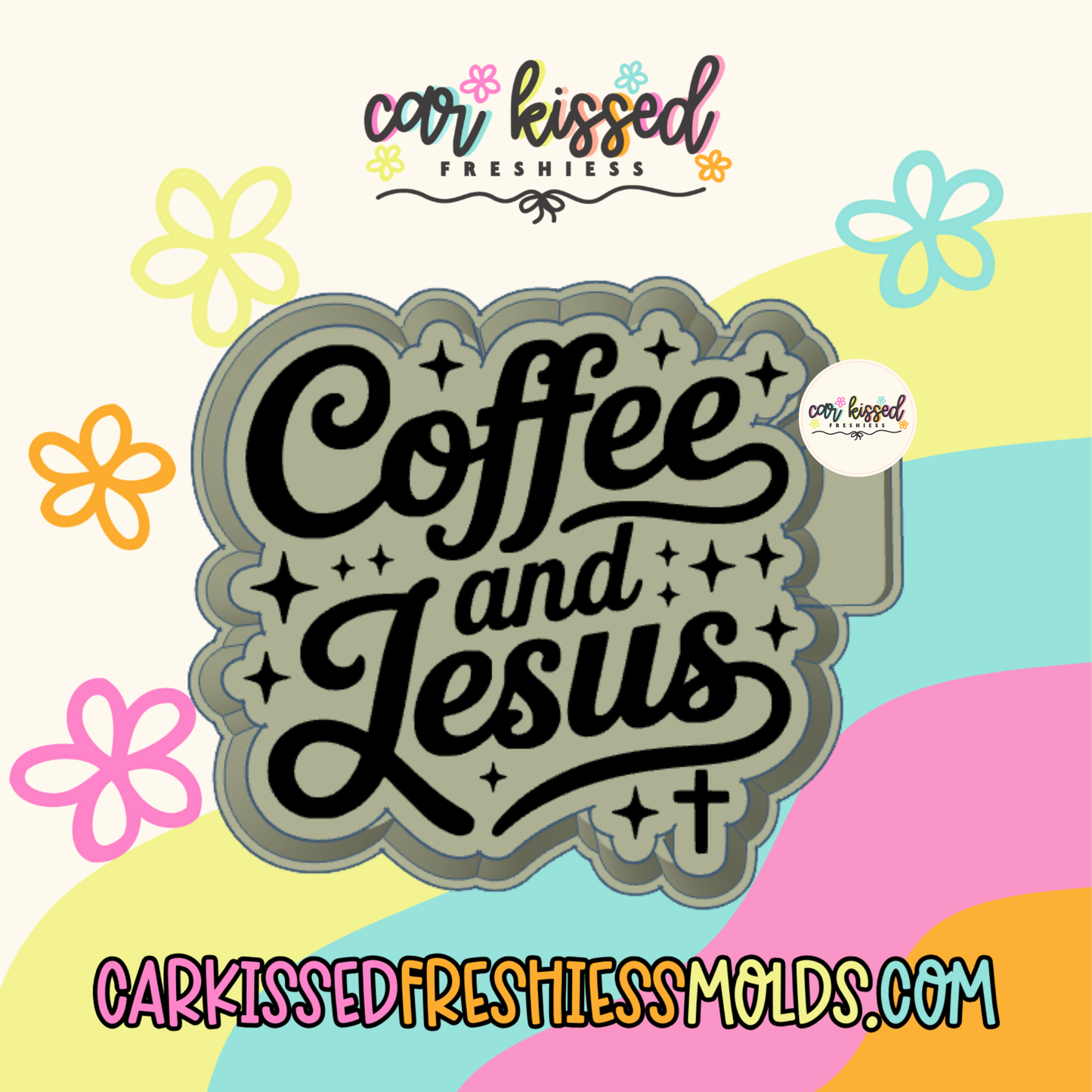 Coffee + Jesus Silicone Mold