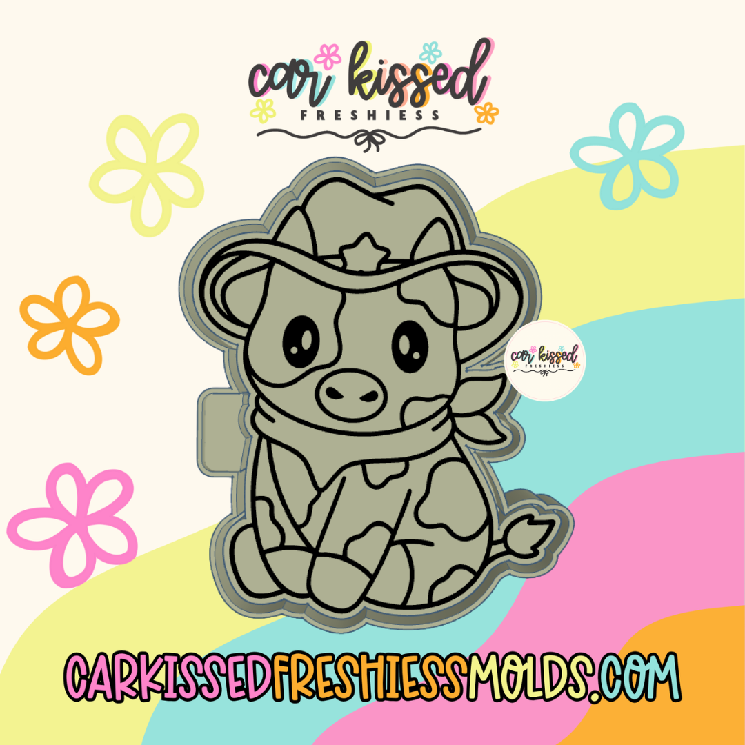 Cowdy Cow Silicone Mold