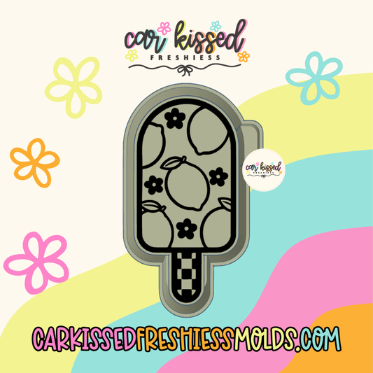 Lemon Popsicle Silicone Mold