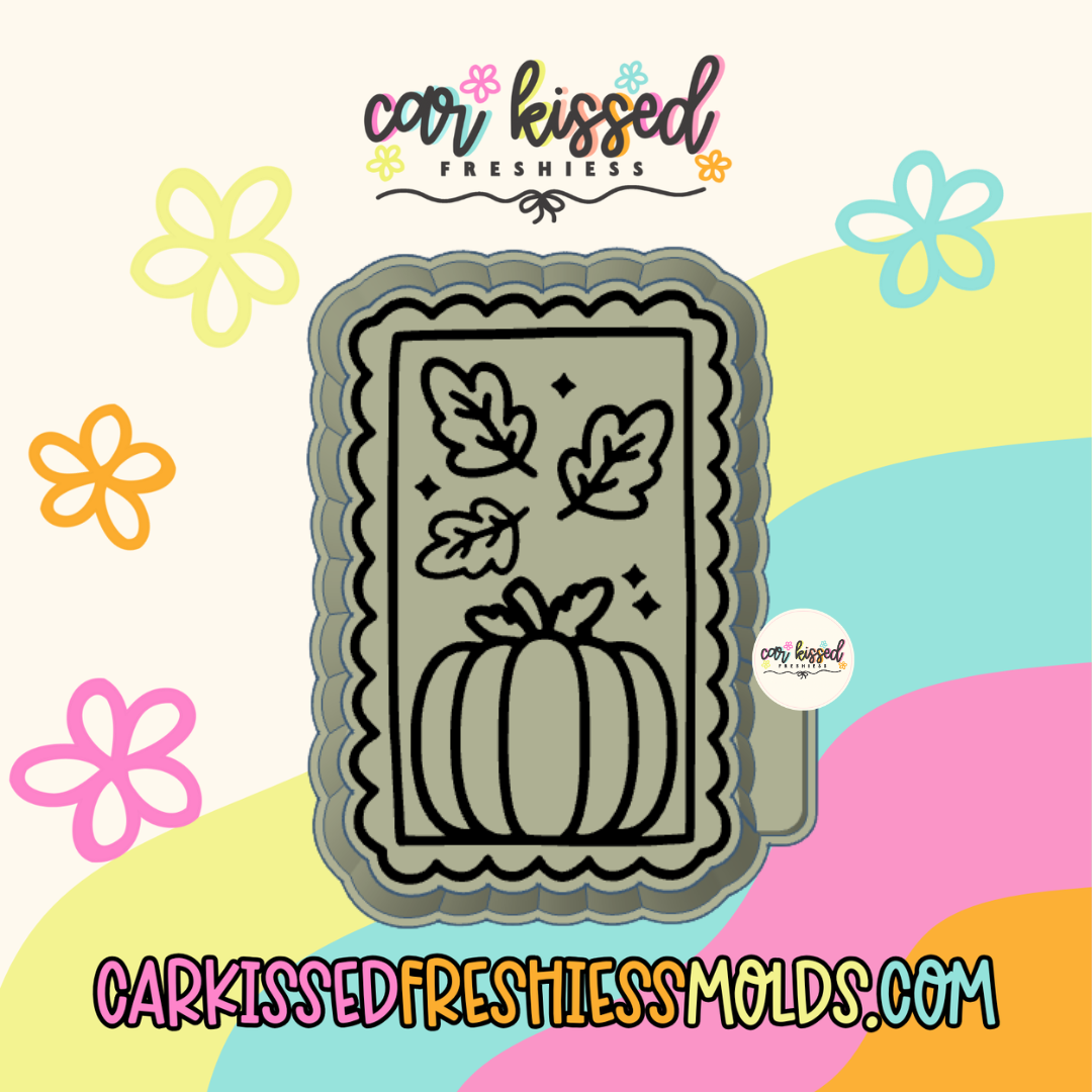 Pumpkin Leaves Stamp Silicone Mold