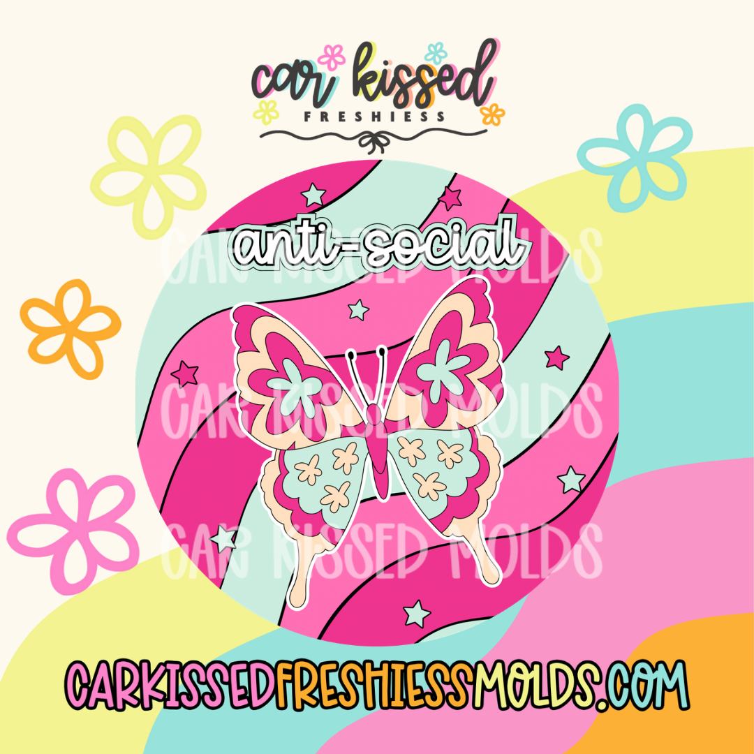 AntiSocial Butterfly Cardstock