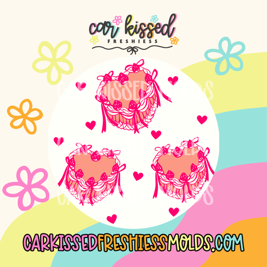 Strawberry Cakes Cardstock