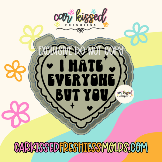 I Hate Everyone CKF EXCLUSIVE Silicone Mold