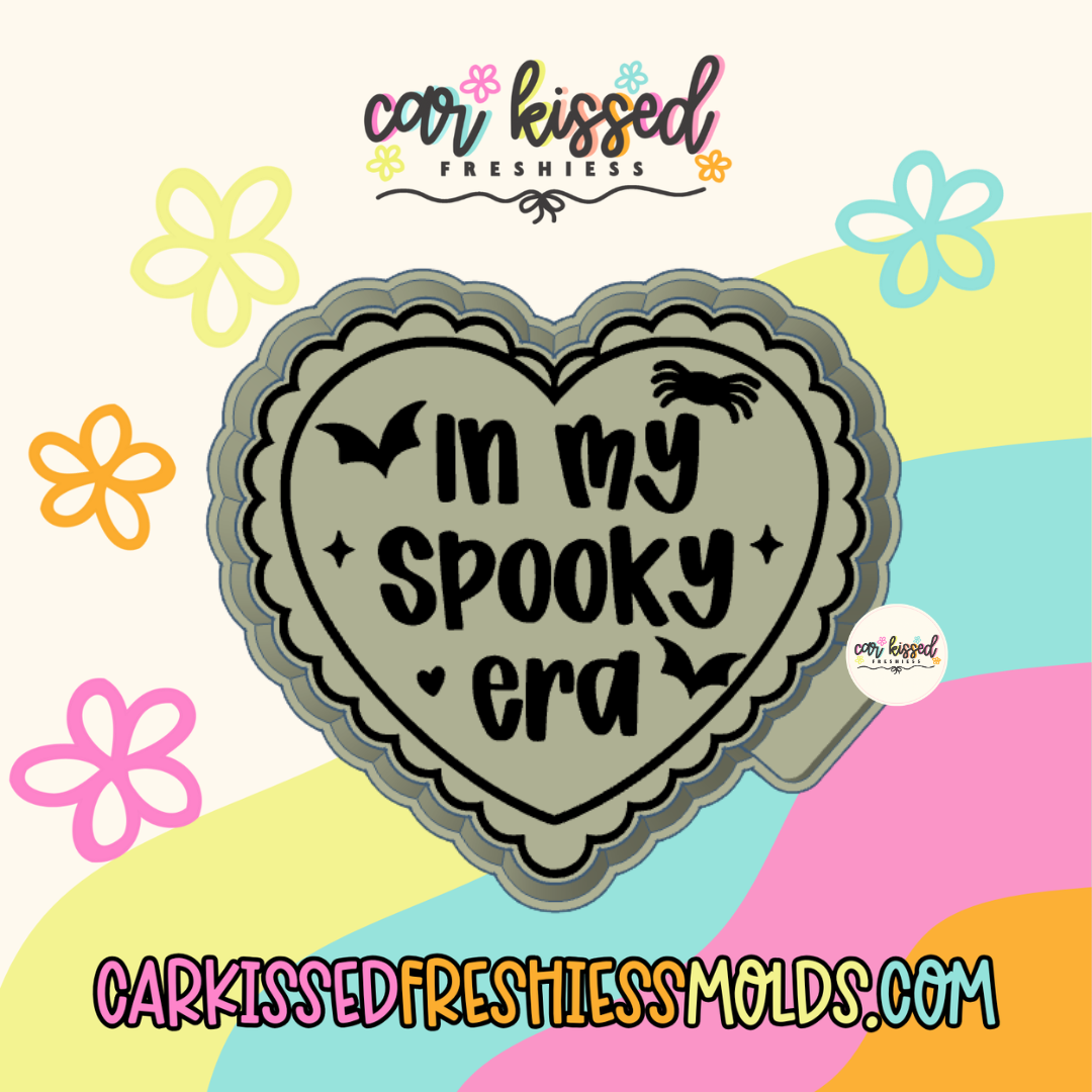 Spooky Era Heart Silicone Mold
