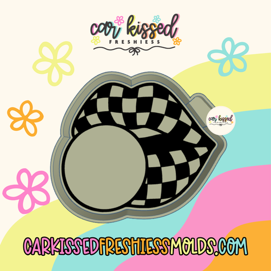 Bubble Gum Lips Silicone Mold