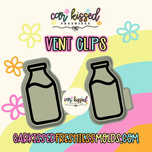 Milk Bottle Vent Clip Set Of Two