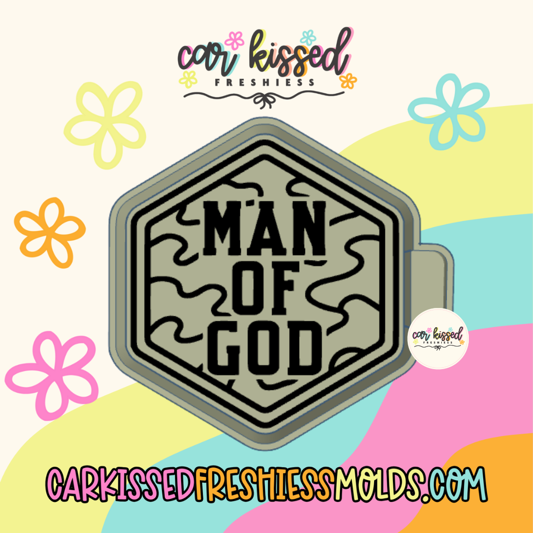 Man Of God Silicone Mold