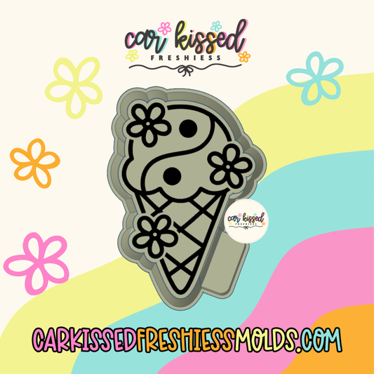 Yin Yang Icecream Silicone Mold