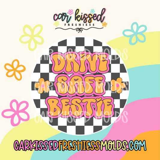 Drive Safe Bestie Cardstock