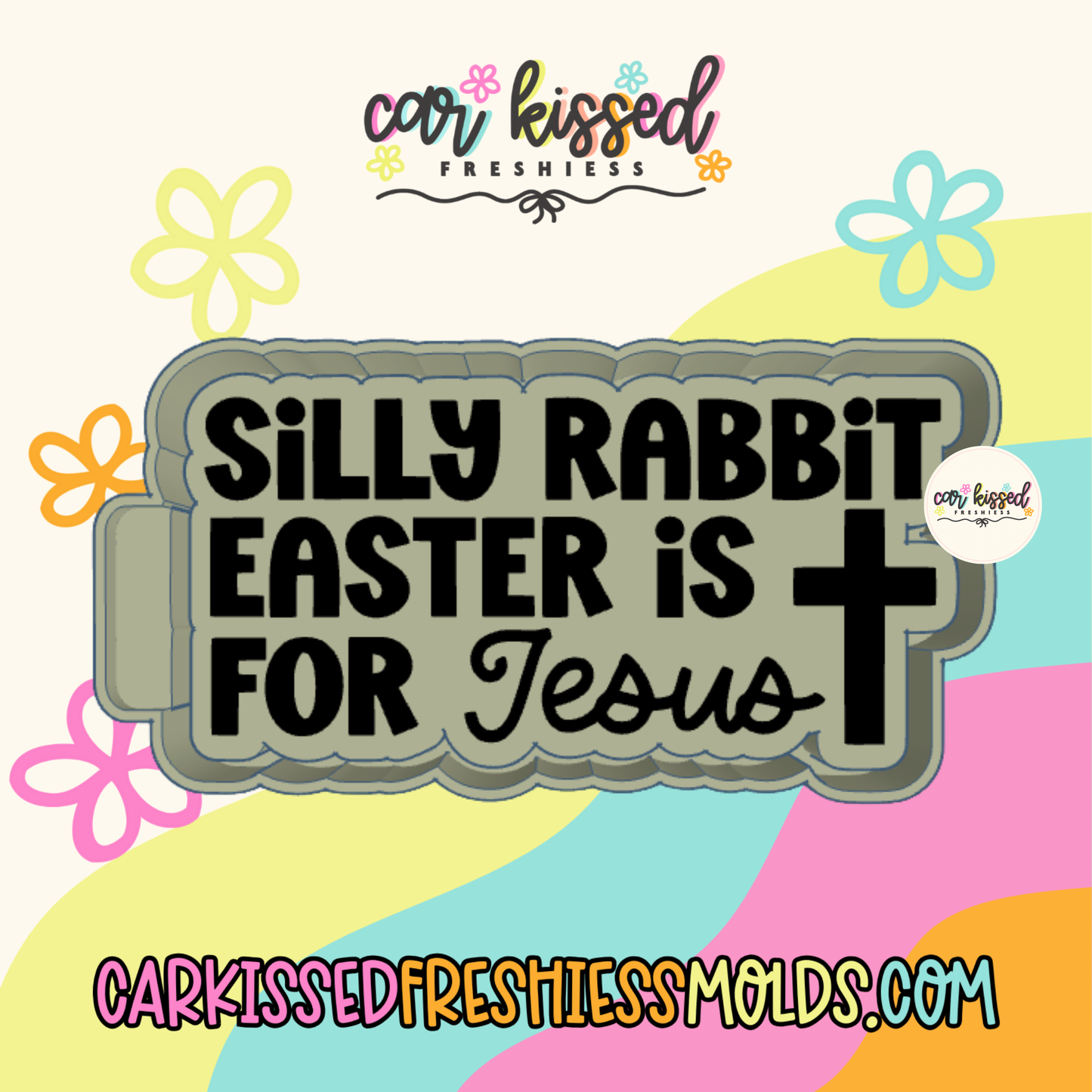 Easter Is For Jesus Silicone Mold