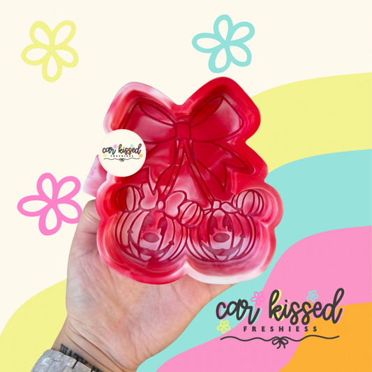 Mouse Pumpkin Cherries Silicone Mold