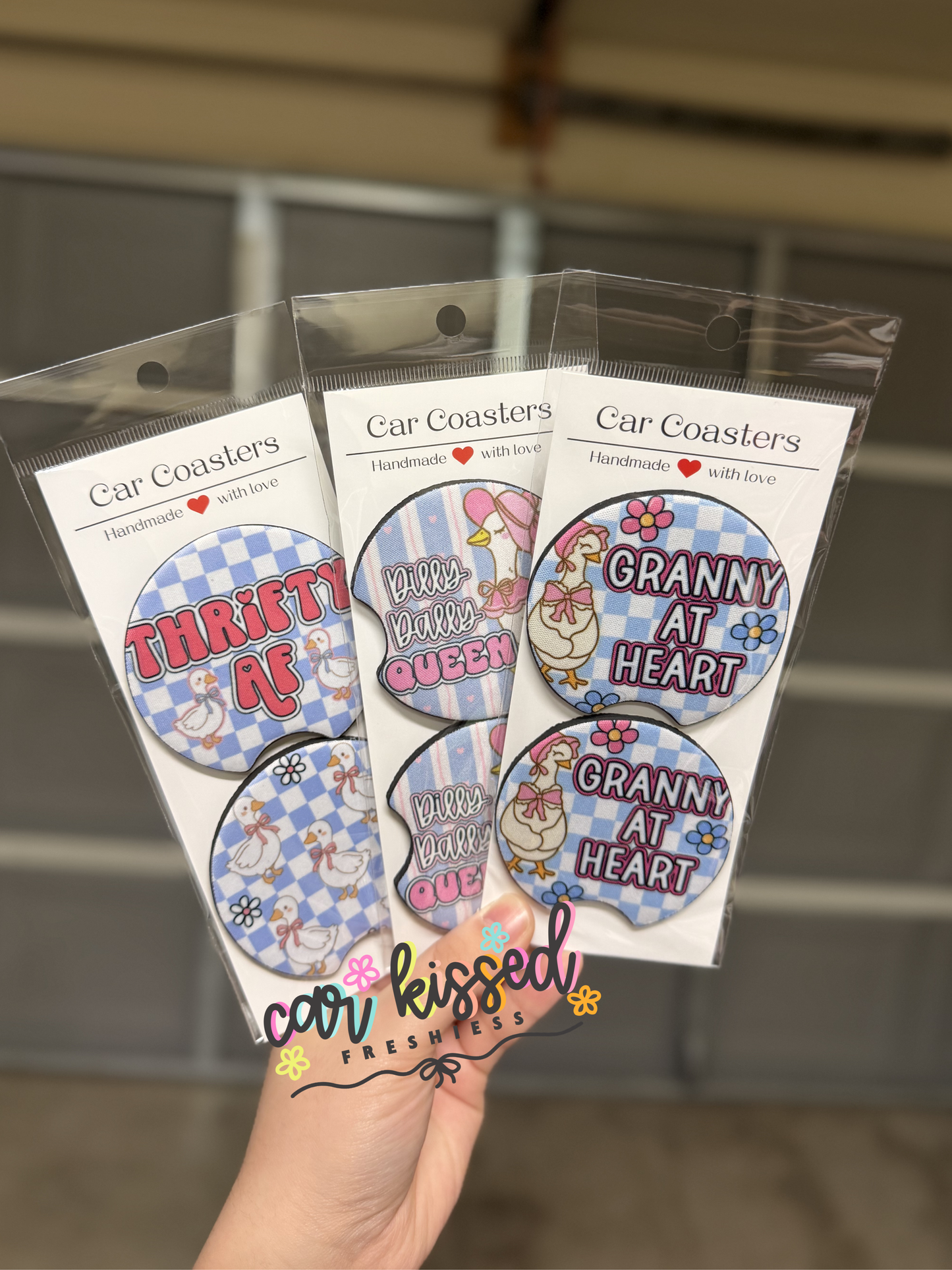 Wholesale Car Coasters 25 Sets Random Mix