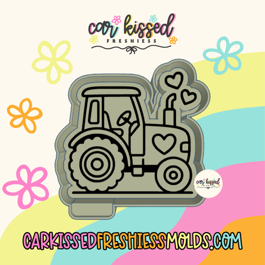 Love Tractor Silicone Mold