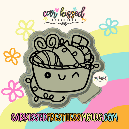 Christmas Light Pan Dulce Basket Silicone Mold