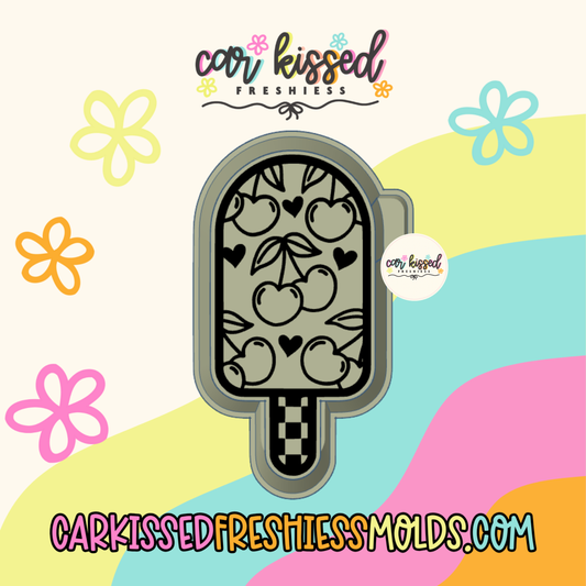 Cherry Popsicle Silicone Mold