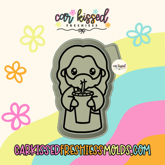 Jesus Sippin’ Silicone Mold