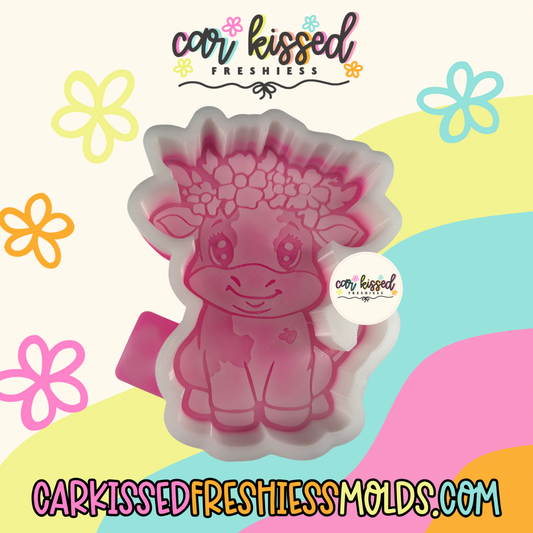 RTS Floral Cow
