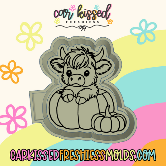 Highland In Pumpkin Silicone Mold