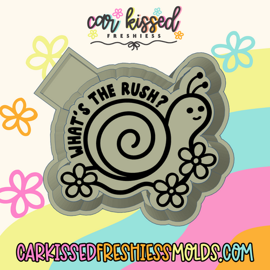 What's The Rush Snail Silicone Mold