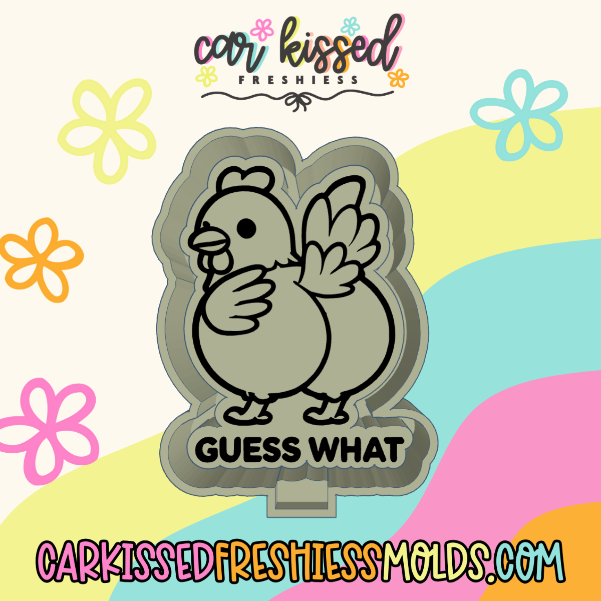 Chicken Butt Silicone Mold