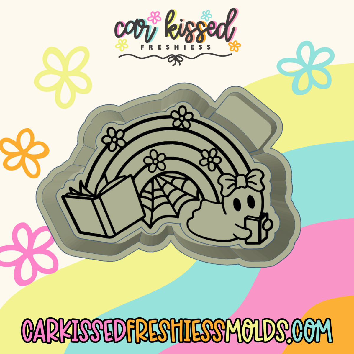 Boo-kish Rainbow Silicone Mold