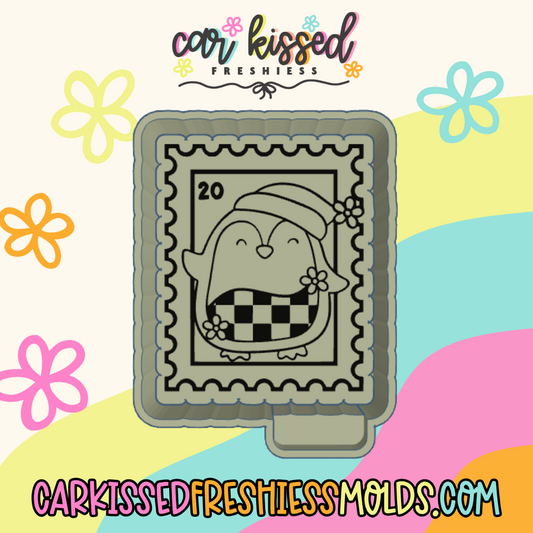 Penguin Stamp Silicone Mold