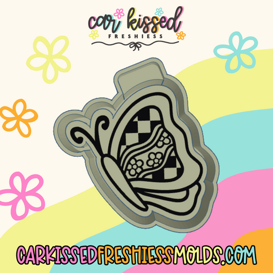 Groovy Butterfly Silicone Mold