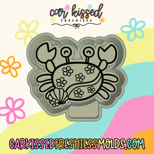 Groovy Crab Silicone Mold