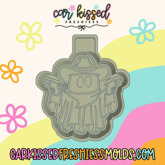 Stick Em Up Cowboy Ghost Silicone Mold