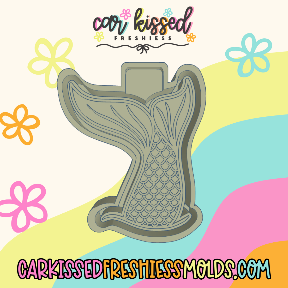 Mermaid Tail Silicone Mold