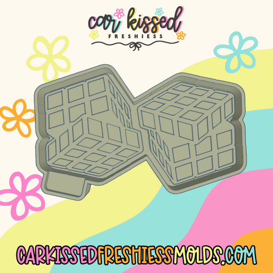 Rubik Cube Silicone Vent Mold