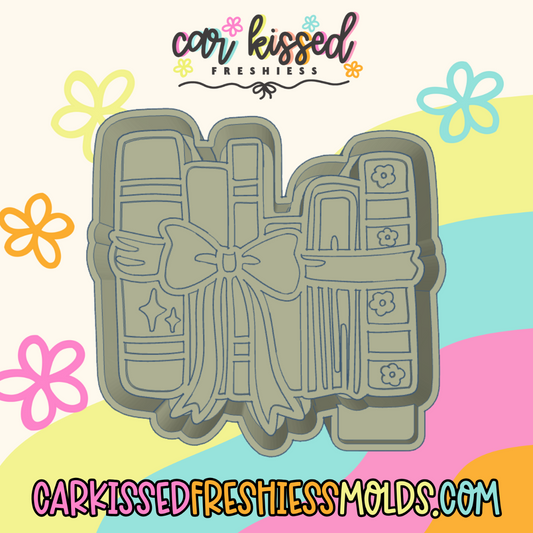 Coquette Book Stack Silicone Mold