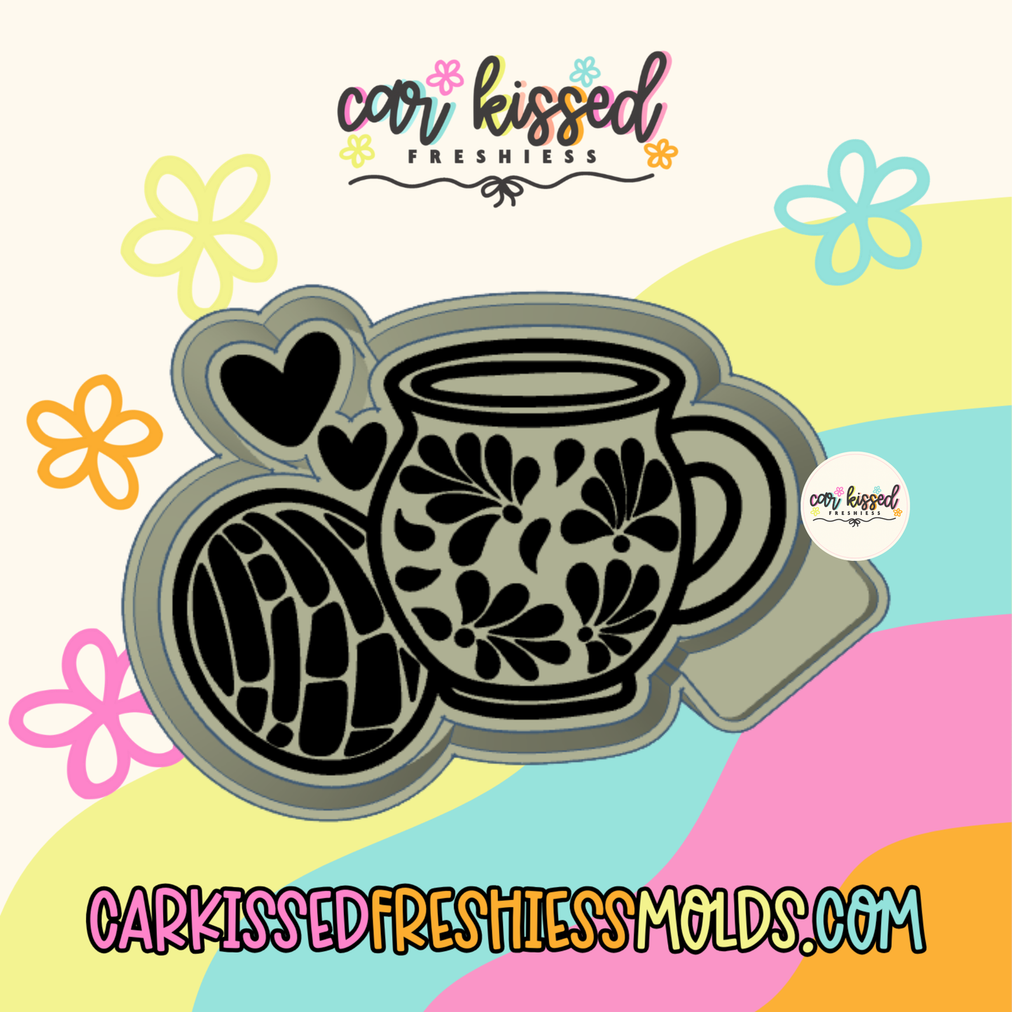 Concha + Cafecito Silicone Mold