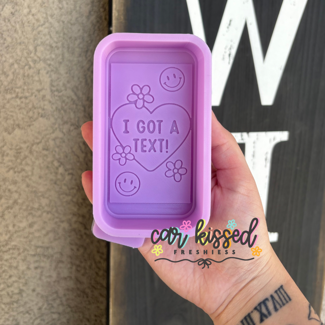 I Got a Text Silicone Mold
