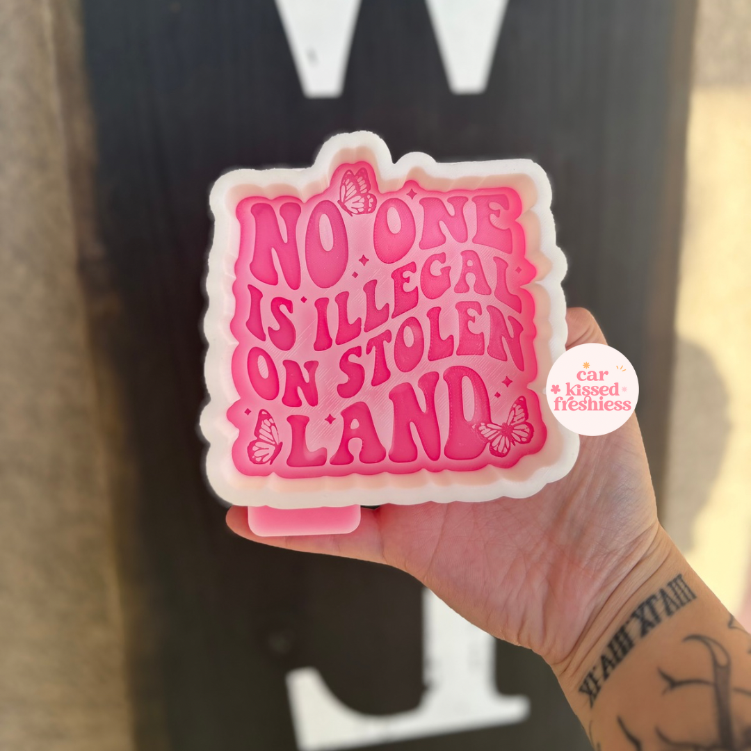 No One Is Illegal Silicone Mold