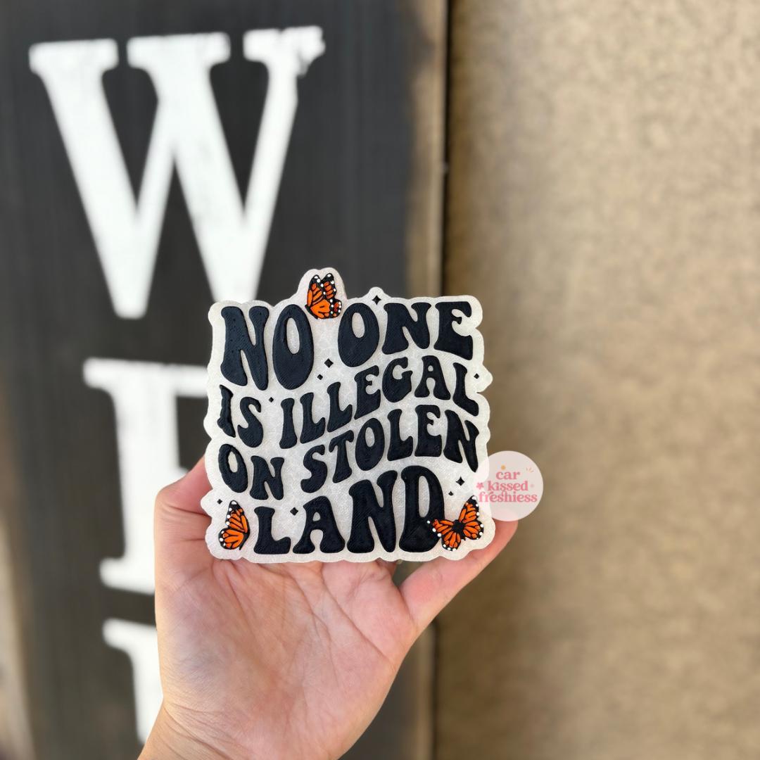 No One Is Illegal Silicone Mold