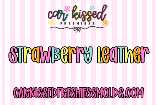 Strawberry Leather Scented Beads