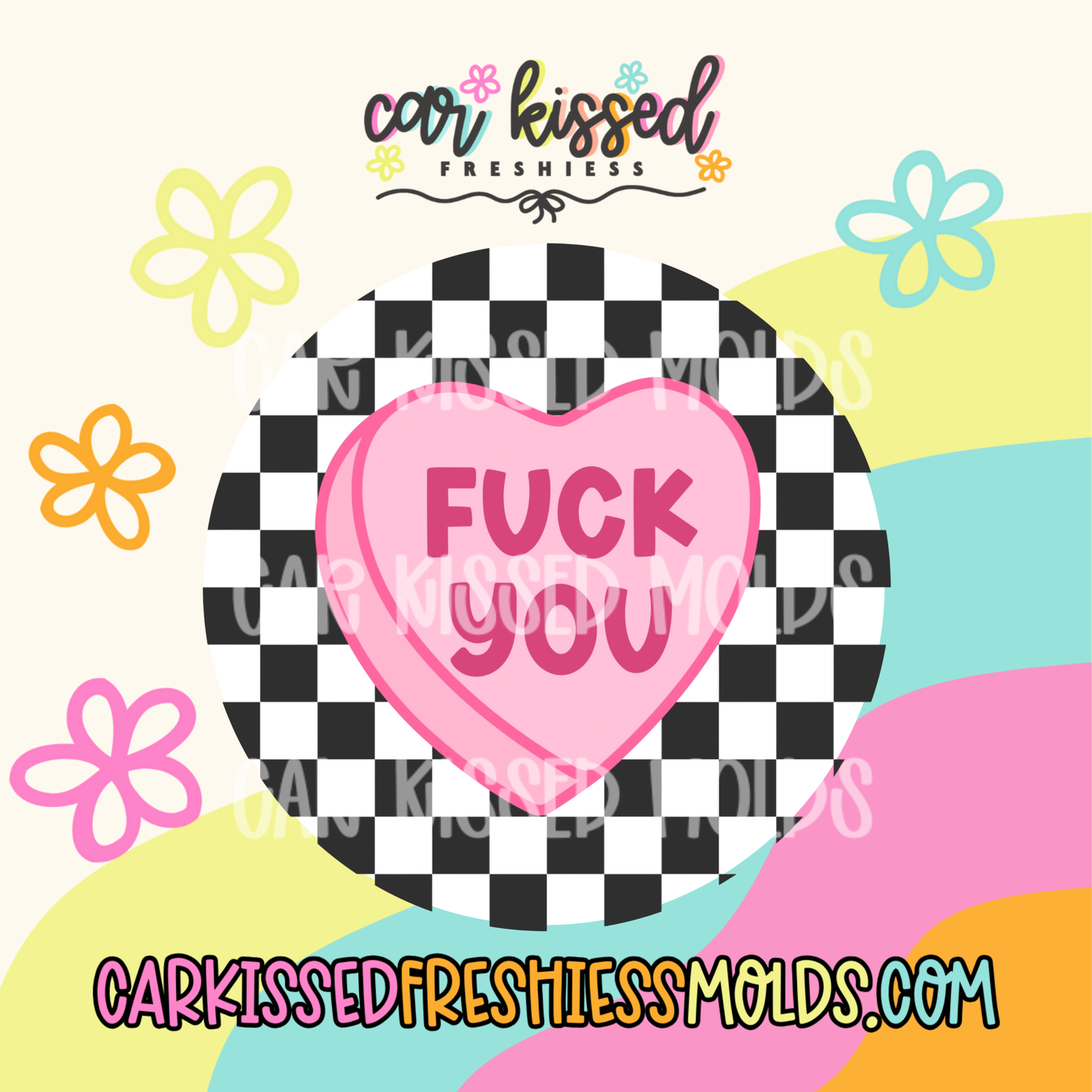 F You Conversation Heart Cardstock